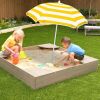 47" Portable Outdoor Water Table/Sandbox Umbrella - Thumbnail 1