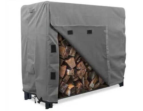 KHOMO GEAR Titan Series 4 ft. Grey Log Rack Heavy-Duty Protector Cover - Lot 602JF