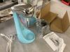 Nostalgia 100 W Blue Milkshake Maker with 2-Speeds - Thumbnail 3