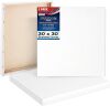 U.S. Art Supply 30 x 30 inch Stretched Canvas 12-Ounce Triple Primed, 3-Pack - Thumbnail 1