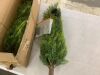 3FT Artificial Cedar Topiary Trees with Ground Spike, Set of 2 - Thumbnail 3