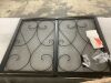 Kingson 2-Panel Fireplace Screen with Doors - Thumbnail 3