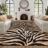 Zebra Print Rug, 8 x 10 - Thumbnail 1