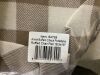 Lot of (3) VHC BRANDS Annie Portabella, Soft White Buffalo Check Ruffled Chair Pad - Thumbnail 5