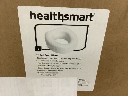 Healthsmart 5" Toilet Seat Riser - Lot 719