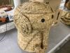 Home Decorators Collection Elephant Natural Woven Basket with Lid (18" W) - Thumbnail 3