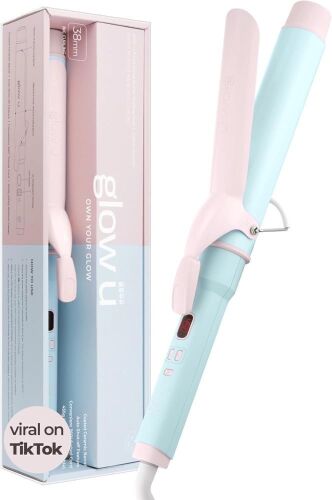 Glow U Extra Long Barrel 1.5" Curling Iron - Lot 733
