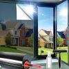 One Way Privacy Window Film, 29.5" x 78.7" - Thumbnail 1