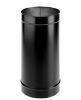Lot of (2) DuraVent DuraBlack Series 6in. Diameter X 24in. Single Wall Black Stove Pipe - Thumbnail 1