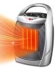 Lot of (2) R.W.FLAME 1,500-Watt Compact Indoor Small Ceramic Electric Heater with Adjustable Thermostat and Carry Handle, Sliver - Thumbnail 1