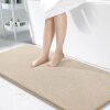 OLANLY Thick Memory Foam Bath Mat Rug 47x24 - Thumbnail 1
