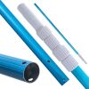 12ft Blue Anodized Aluminum Telescopic Swimming Pool Pole Adjustable 3 Piece - Thumbnail 1