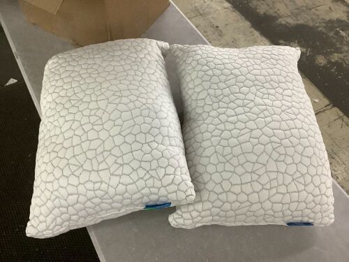 Shredded Memory Foam Cooling Pillow, 2 Pack - Lot 775