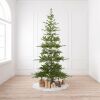 WBHome Pre-Lit 7 FT Alpine Fir Artificial Christmas Tree with 300 Clear Lights - Thumbnail 1