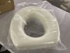 HealthSmart Enhanced Comfort 5" Raised (Round) Toilet Seat Riser - Thumbnail 2