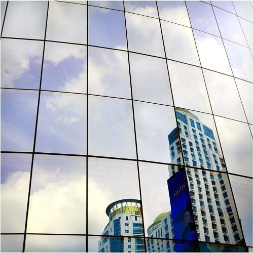 Daytime Privacy and Heat Control One Way Mirror Window Film, 36" x 12' - Lot 797