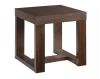 Picket House Furnishings Drew 24 in. W Square End Table in Cherry Veneer - Thumbnail 1