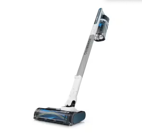 Shark PowerPro Bagless Cordless HEPA Filter Portable Stick Vacuum Cleaner for Multisurfaces, up to 50 min Runtime in Black - Lot 31JF