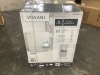 Vissani 5.0 cu. ft. Manual Defrost Chest Freezer with LED Light in White Garage Ready - Thumbnail 2