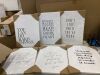 Office Inspirational Wall Art Decor Motivational Quotes Canvas Wall Art Positive Classroom Posters Pictures Office Inspirational Work Artwork for Women Home Bedroom 8x10 Inch Wrapped Canvas Set of 6 - Thumbnail 2