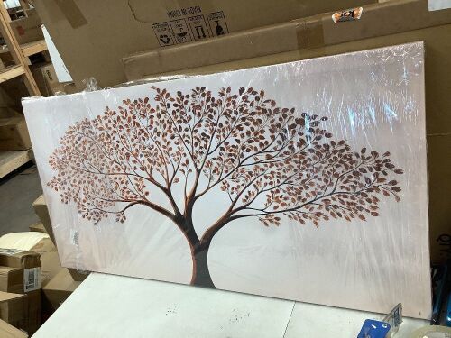 Framed Canvas Print Wall Art - Lot 2672