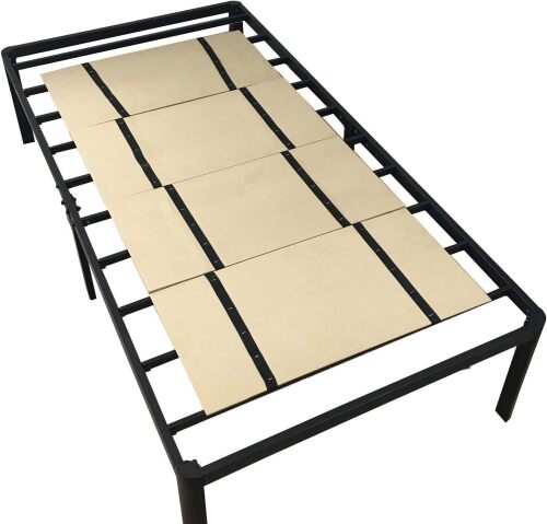 DMI Foldable Box Spring, Bunkie Board, Bed Support Slats for Support to Streamline and Minimize the Bed, No Assembly Needed - Lot 3113
