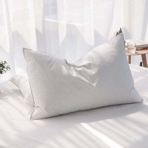 Set of 2 - Luxury Feathers Down Pillows King Size - Lot 3210