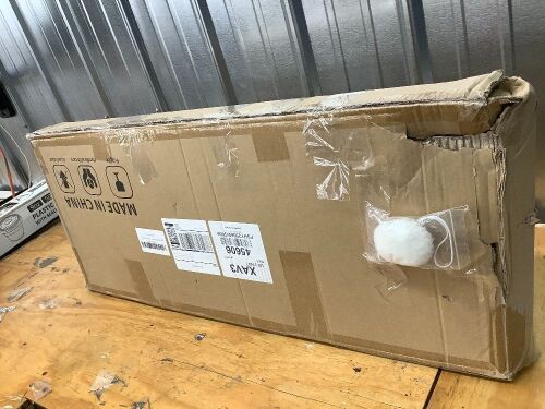 Outdoor Market Patio Umbrella w/ Push Button Tilt, Crank Lift - 7.5ft - Lot 3221