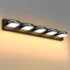 LED Modern Bathroom Vanity Light Fixtures 5-Light 5CCT Dimmable Matte Black Vanity Lights for Bathroom Lighting Fixtures Over Mirror, with 350° Rotatable Acrylic Heads, 34-inch - Thumbnail 1