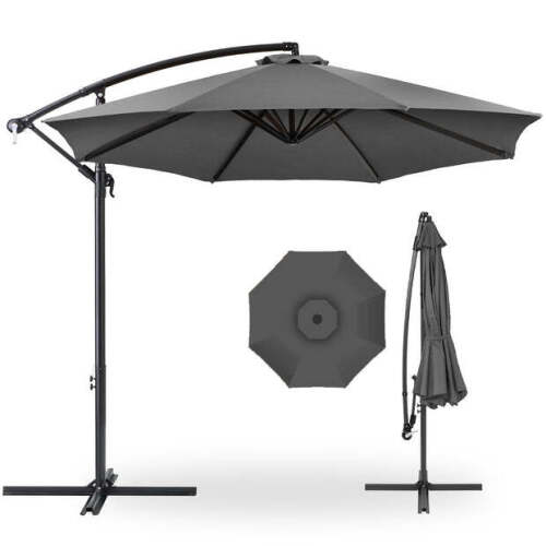 Offset Hanging Patio Umbrella - 10ft - Lot 3236