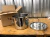 9L Stainless Steel Food Canister with Lid - Thumbnail 2