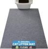 Drymate XL Original Cat Litter Mat, Contains Mess from Box, Protects Floors, Urine-Proof, Machine Washable, Soft on Kitty Paws, Absorbent, Waterproof (USA Made, Recycled Content) - Thumbnail 1