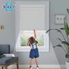 Persilux Cordless Blackout Roller Shades for Windows, Free-Stop With Valance, Thermal Insulated Fabric Blinds, UV Protection for Home and Bedroom - Thumbnail 1