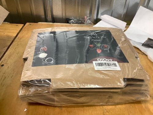 Bakepacker Kraft Bakery Boxes, 100pcs - Lot 3296