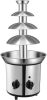 Chocolate Fountain Machine – Electric Stainless Steel Fondue Fountain, 4-Tier - Thumbnail 1