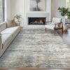 Bavni Area Rugs, Modern Living Room Rugs Low Pile, Large Machine Washable Rug Non-Slip, Soft Pet Friendly Rugs for Bedroom, Playroom, Dining Room - Thumbnail 1