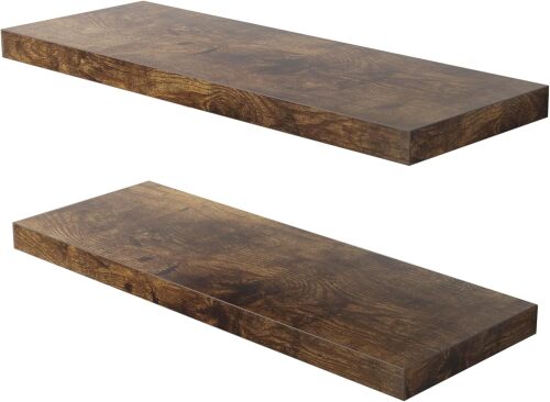 Wall Shelf Set of 2, Floating Shelves - Lot 3326
