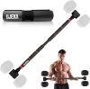 Dumbbell Converter to Barbell Set - Adjustable weights & Up to 200 lb Capacity Weight Barbell - Steel Clamp - Barbell Dumbbells Converter for Home Gym - Weight Lifting for full Body Workouts - Thumbnail 1