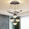 Modern LED Chandeliers, Dimmable 3-Color Kitchen Island Pendant Light for Dining Room, Bedroom, Living Room, Contemporary Hanging Ceiling Light, Linear Island Lamp ﻿ - Thumbnail 1