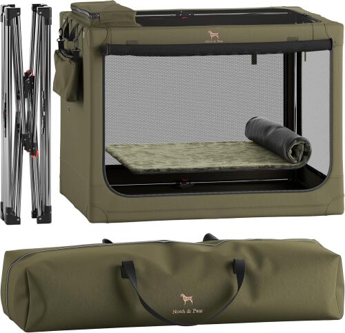 Noah & Paw Collapsible Dog Crate 42 Inch, XXL Dog Crate for XXL - Lot 3319