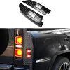 Tail Light Guards for Land Rover Defender 2020-2025 | Gloss Black ABS Lens Protection Covers | Anti-Scratch & UV Resistant | Easy Snap-On Installation for Defender 90 110 130 (Tail Light Cover) - Thumbnail 1