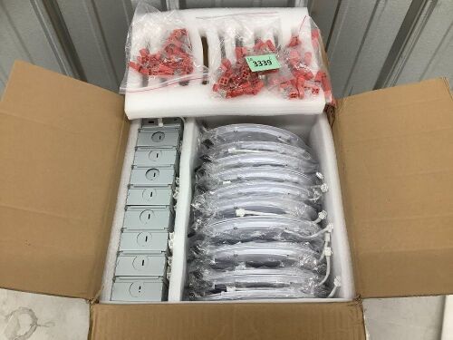 Slim LED Panel Lights - Lot 3339