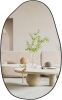 CASSILANDO Irregular Asymmetrical Mirror Wall Mounted, Unique Vanity Mirror,Shaped Dressing Mirror Decorative for Living Room, Bathroom, Bedroom, Entryway Wall Decor - Thumbnail 1