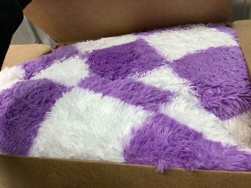 Large Fuzzy Indoor Rug - Lot 3259