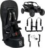 UTVMA Bump Seat Compatible With Can Am X3 - Easy Install | UTV Jump Seat | Bump Seat for Kids - Harness & All Mounting Hardware Included, Front or Rear Use | All Models of X3 | (2017-2025) - Thumbnail 1
