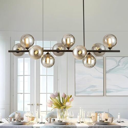 Linear Chandeliers for Dining Room - Lot 3313