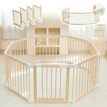 Wooden Baby Playpen - Lot 3043