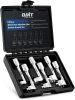 Orion Motor Tech 1/2" Dr Diesel Injector Socket Wrench Set, 6pc 12pt Diesel Fuel Socket Set with 12 14 16 17 18 19mm Wrenches, L-Type Diesel Mechanic Tool for Dismantling Fuel Line with Case - Thumbnail 1