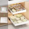 Pull Out Drawers for Cabinets Organizer Expandable with adhesive adjustable drawers - Thumbnail 1