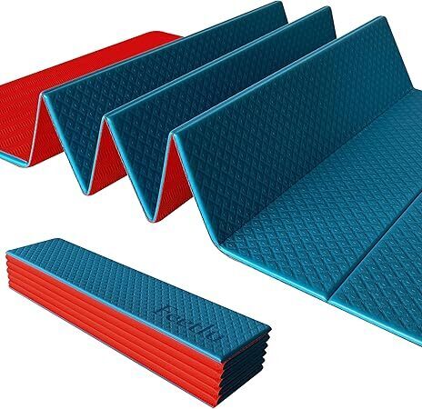 Foldable Yoga Exercise Mat – Lightweight, Anti-Slip, and Easy to Store for Yoga, Pilates, Home Workouts, and Floor Exercises - Lot 3515